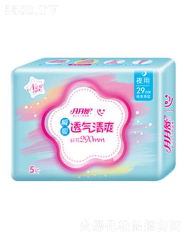 �Ϻ�������DŮ��Ʒ���޹�˾��������˲������290ҹ��5Ƭ�b�l���� 290mm͸����ˬ��������