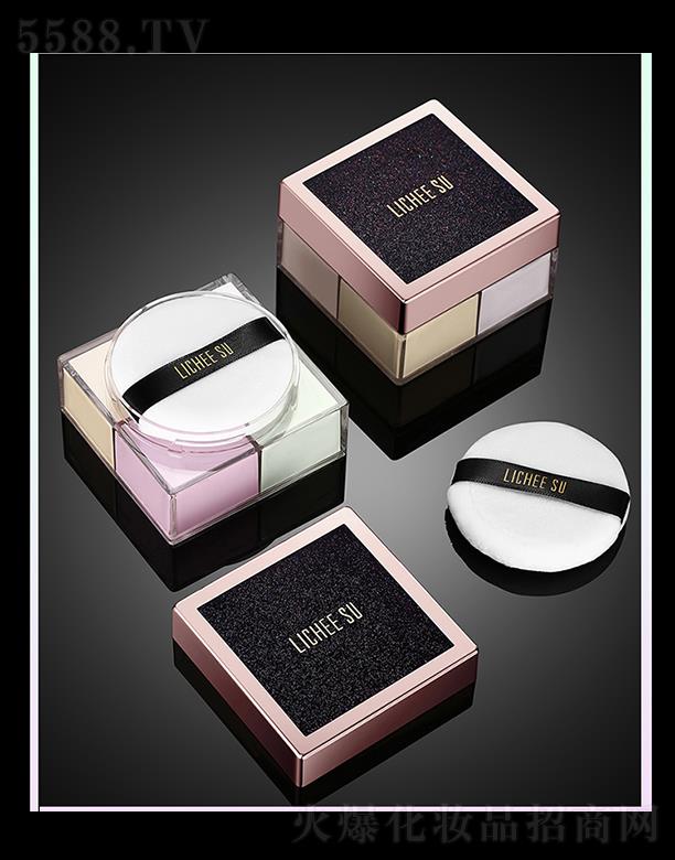 �V�݄������yƷ���޹�˾��LICHEE SU ��֦�����z����ɫ�۷� 5gx4�LЧ����ͨ͸���