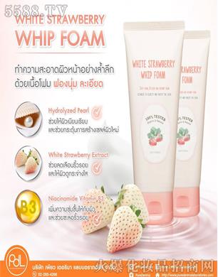 ̩���ײ�ݮ����ϴ���� WHITE STRAWBERRY WHIP FOAM